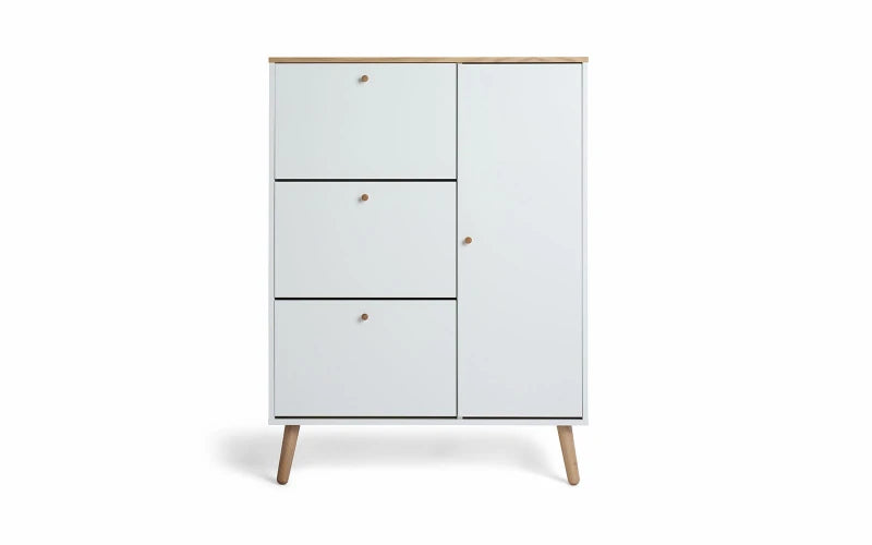 Hub skoskab 1655 med dør