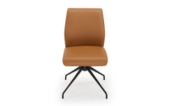 Dona spisebordsstol uden arm – billede 3 (cognac)