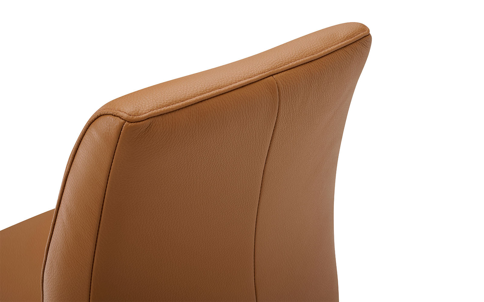 Dona spisebordsstol uden arm – billede 6 (cognac)
