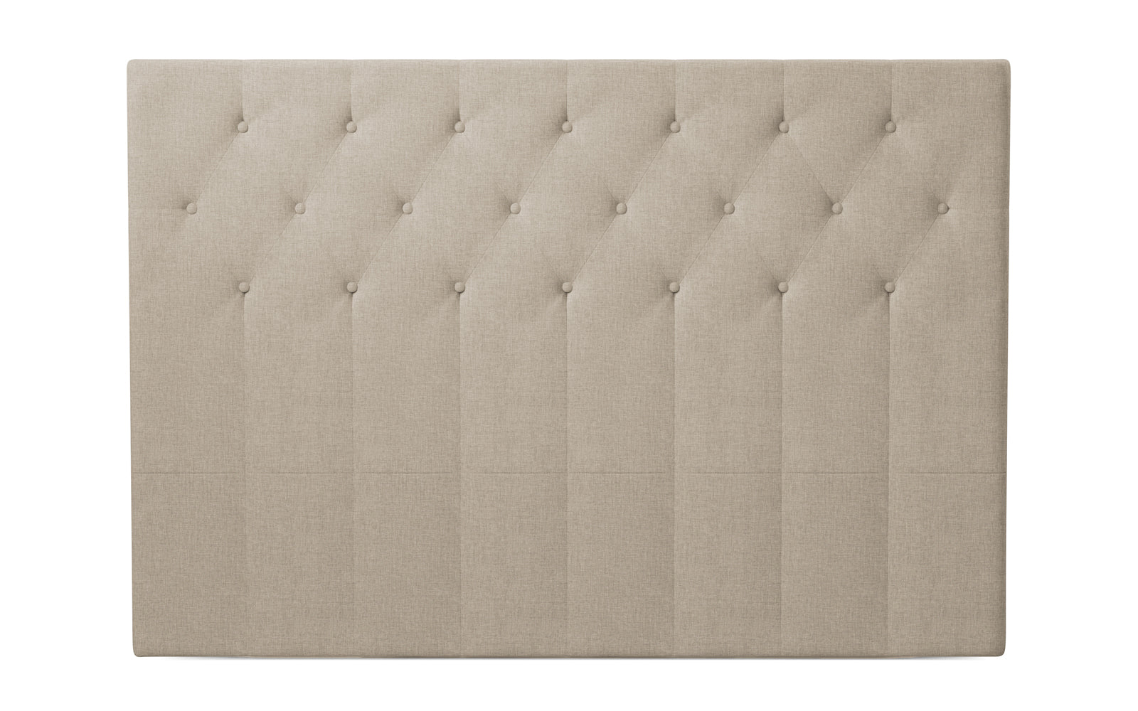 Dunlopillo Button sengegavl 180 cm - Slow stof - Wheat 510