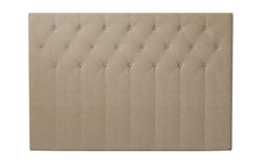 Dunlopillo Button sengegavl 180 cm - Smooth stof - Mushroom 310