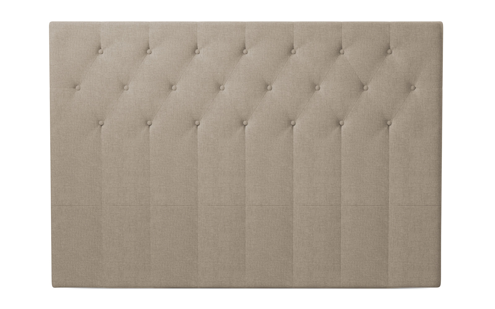 Dunlopillo Button sengegavl 180 cm - Soft stof - Rabbit 410