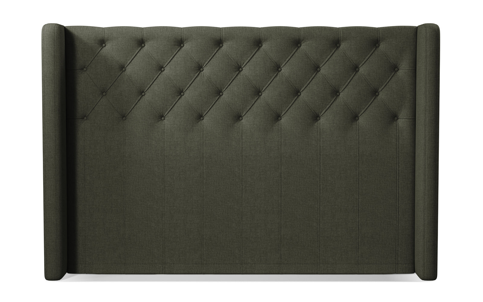 Dunlopillo Side sengegavl 180 cm - Slow stof - Moss 512