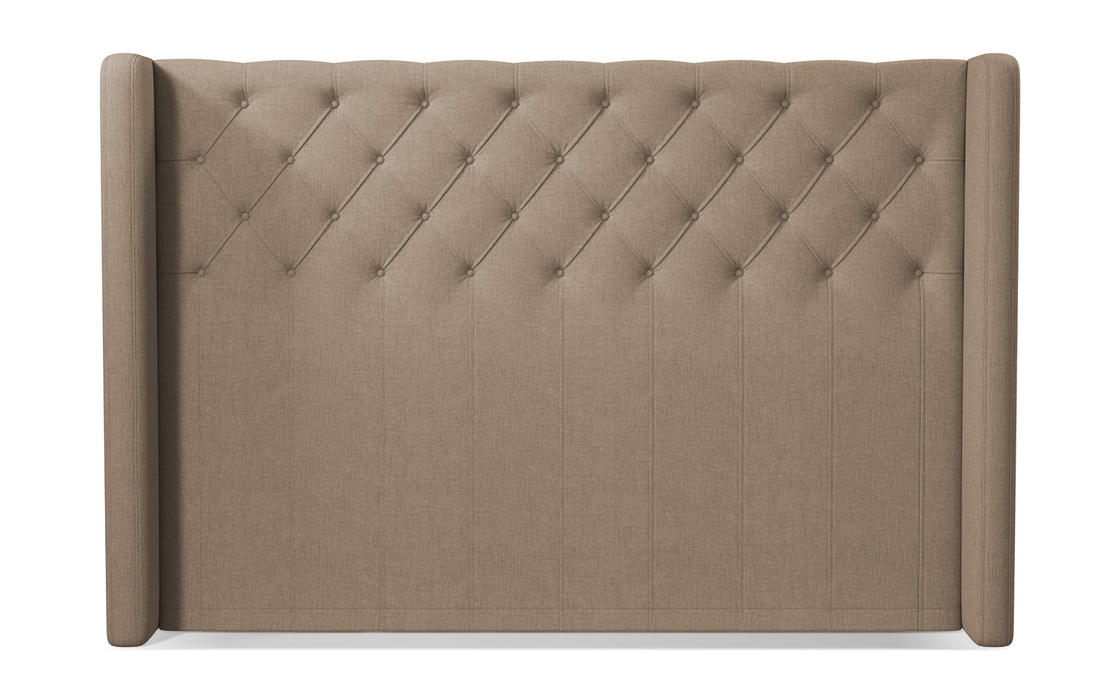 Dunlopillo Side sengegavl 180 cm - Slow stof - Toffee 511
