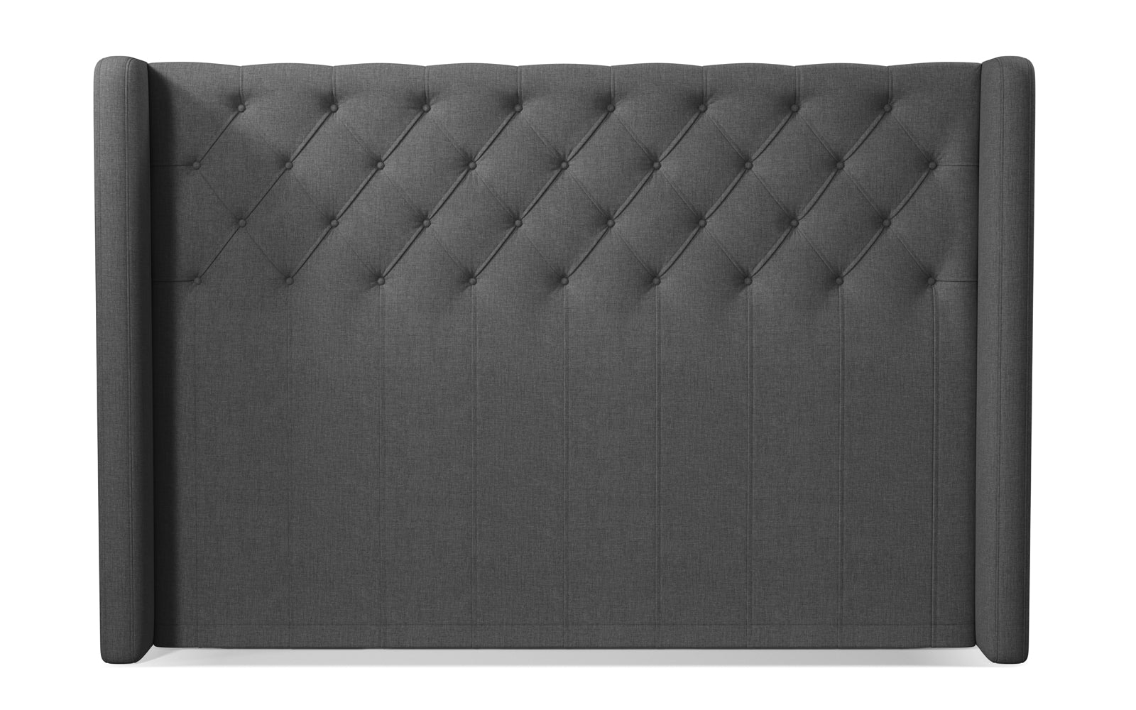 Dunlopillo Side sengegavl 180 cm - Smooth stof - Midnight 313
