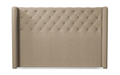 Dunlopillo Side sengegavl 180 cm - Smooth stof - Mushroom 310