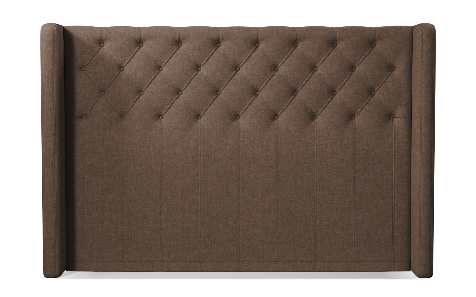 Dunlopillo Side sengegavl 180 cm - Soft stof - Cocoa 411
