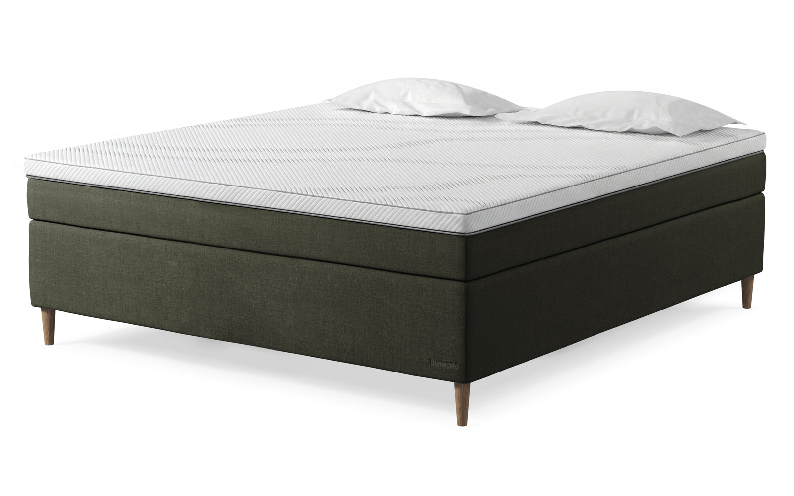 Dunlopillo Soul One kontinental 180x210 - Slow stof - Moss 512