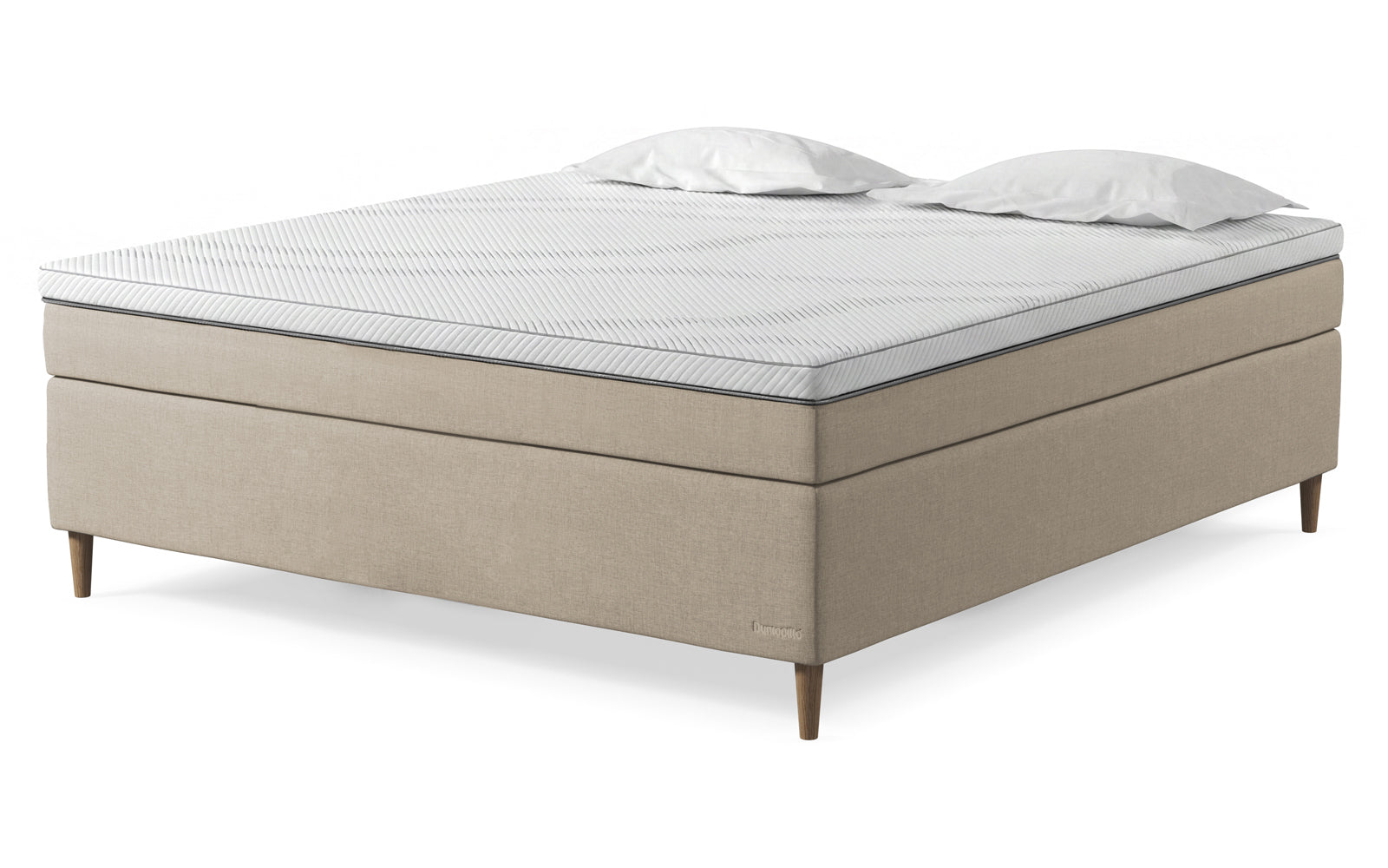 Dunlopillo Soul One kontinental 180x210 - Slow stof - Wheat 510