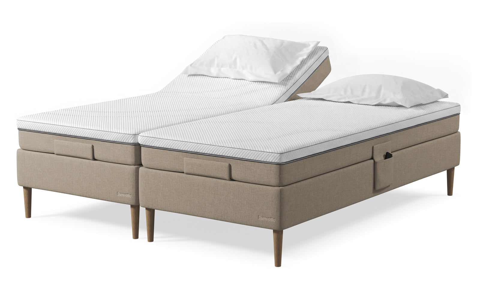 Dunlopillo Soul One elevation 180x210 - Soft stof - Rabbit 410
