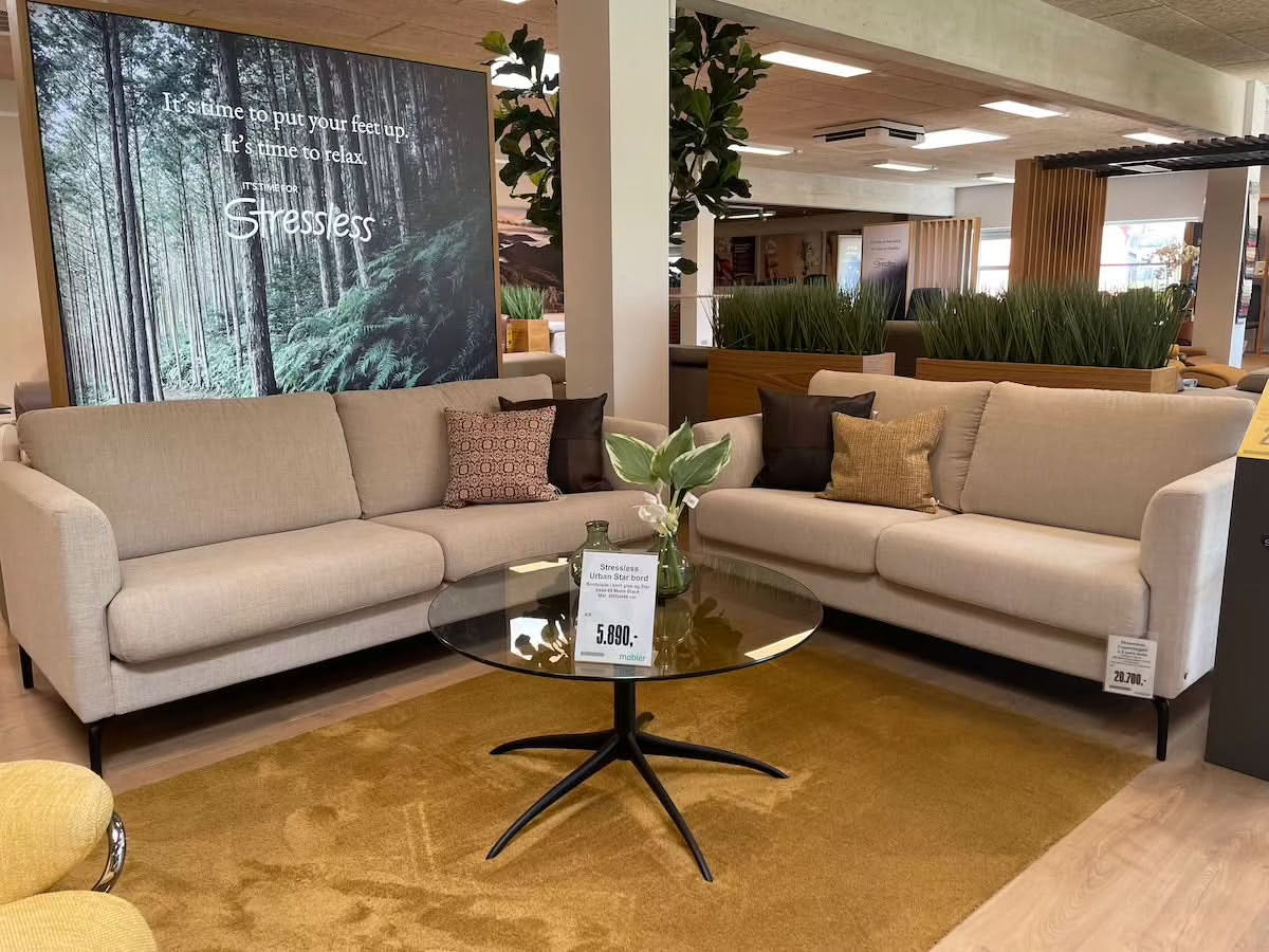 Stressless Copenhagen 3+ 2,5 pers. sofa - Udstillingsmodel