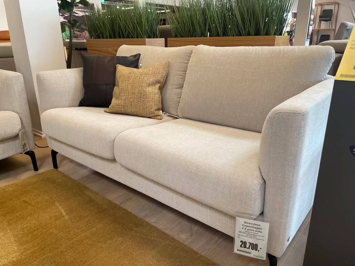 Stressless Copenhagen 3+ 2,5 pers. sofa - Udstillingsmodel
