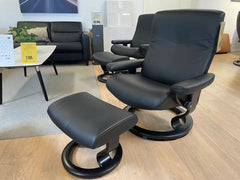 Stressless Dover lænestol & skammel - Udstillingsmodel