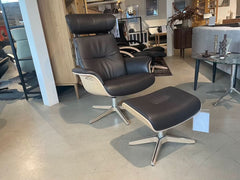 Timeout lænestol & skammel - Udstillingsmodel