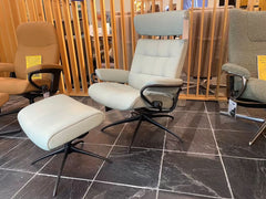 Stressless London stol & skammel - Udstillingsmodel