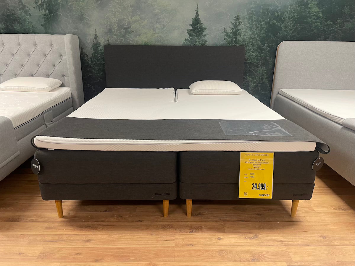 Dunlopillo Pure Komplet boxelevation - Udstillingsmodel