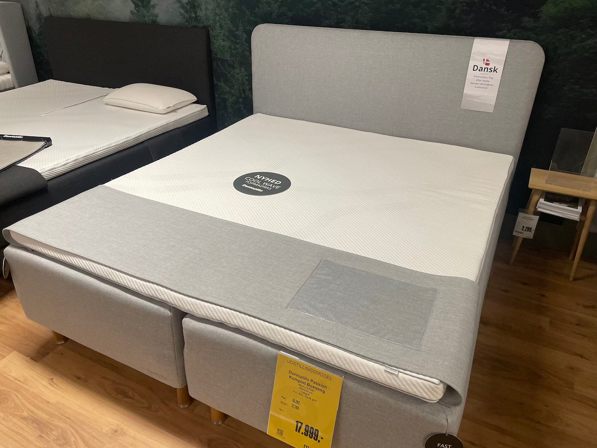 Dunlopillo Passion Komplet boxseng - Udstillingsmodel