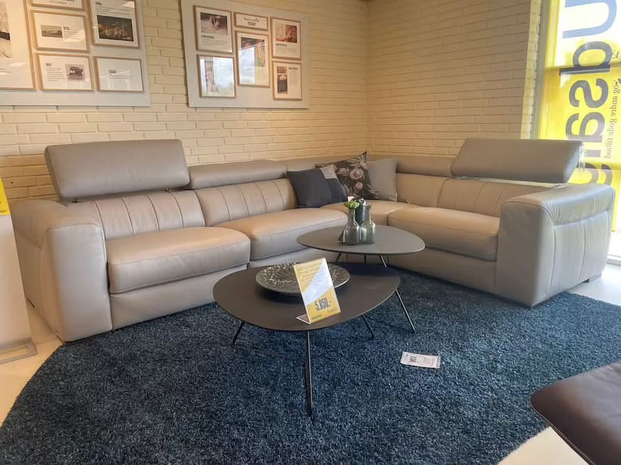 Natuzzi Editions B790 hjørnesofa - Udstillingsmodel