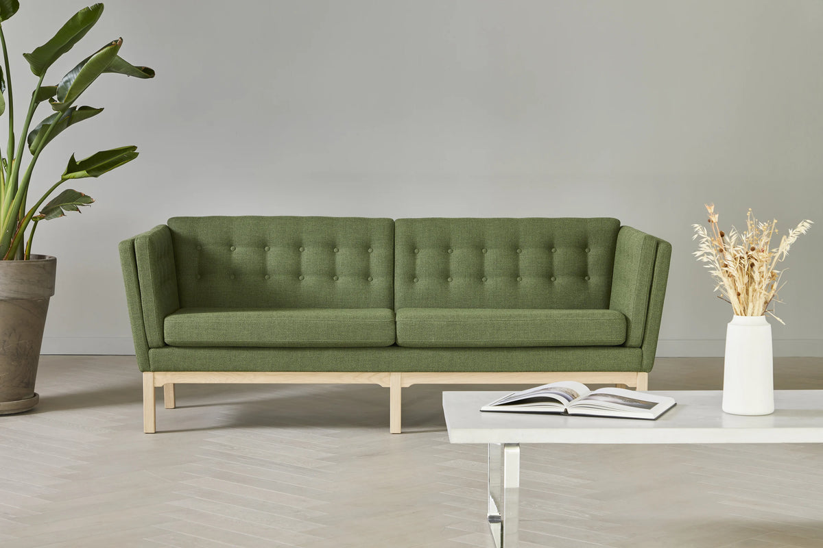 Nielaus AH 70 3 pers. sofa – Focus Royal grøn – billede 1