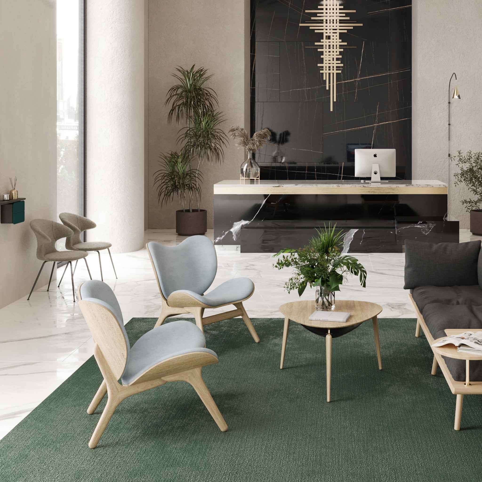 Umage A Conversation Piece loungestol, lav - billede 12