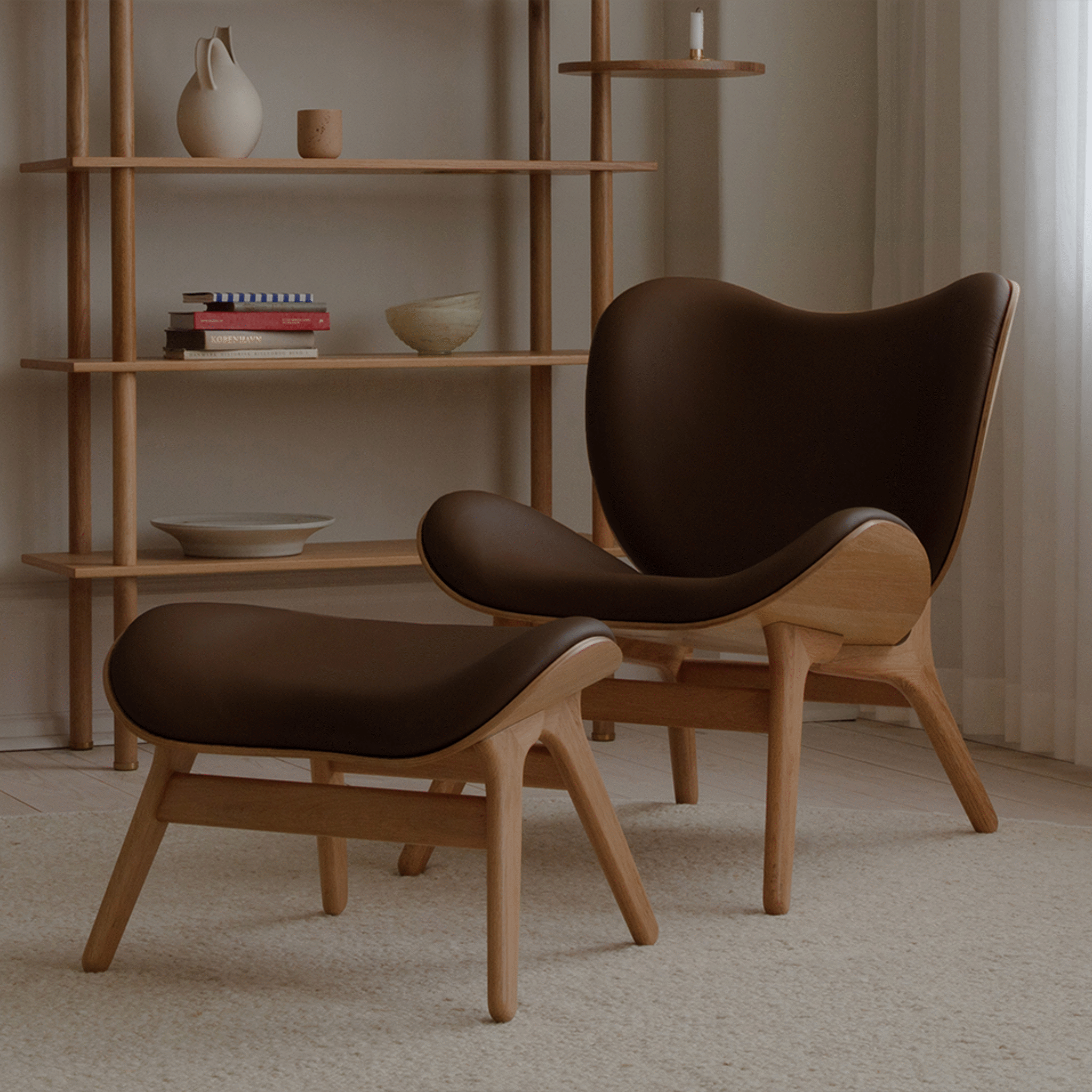 Umage A Conversation Piece loungestol, lav - billede 113
