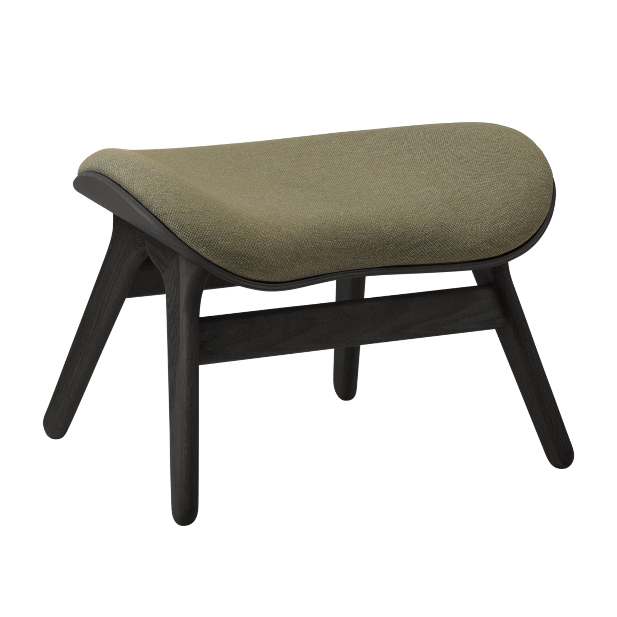 Umage A Conversation Piece ottoman - Black Oak / Morning Meadows