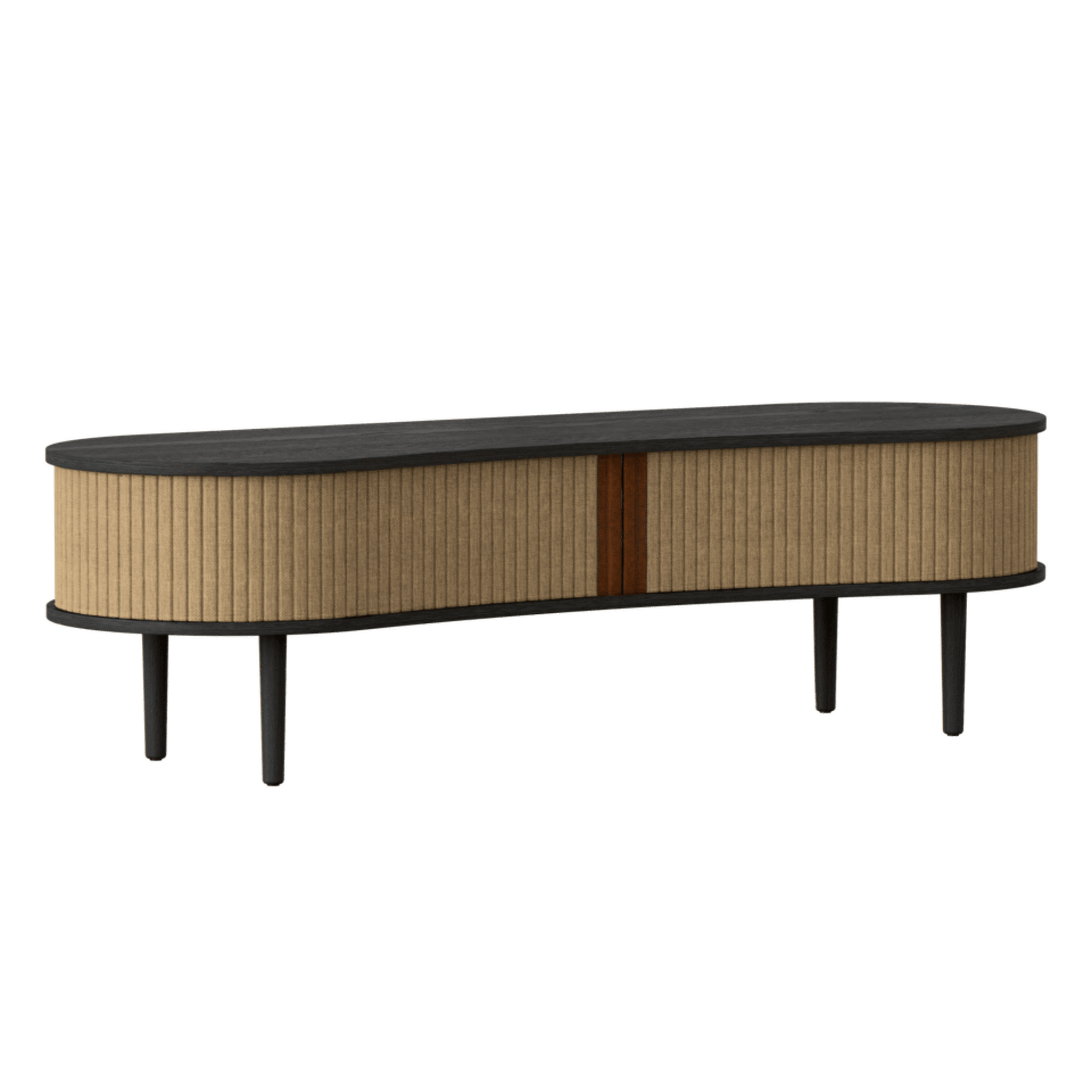Umage Audacious TV bænk - Black Oak / Sugar Brown