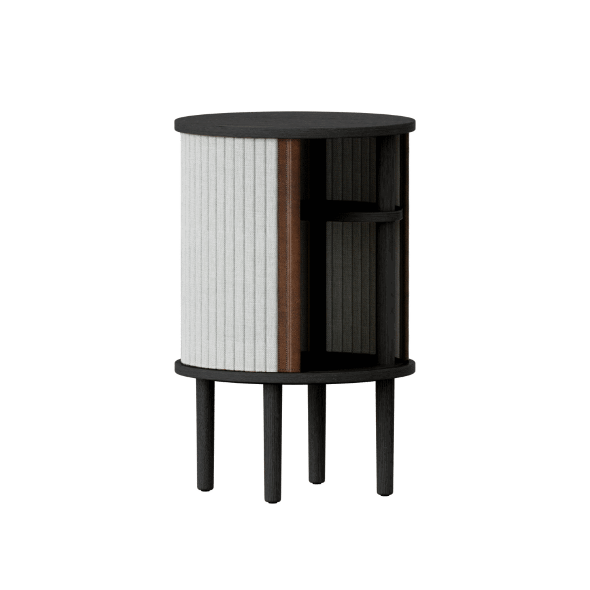 Umage Audacious sidebord - Black Oak / Sterling
