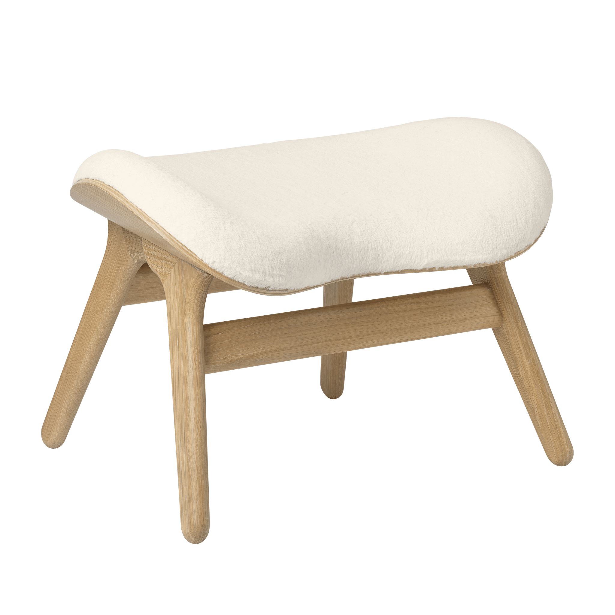 Umage A Conversation Piece ottoman - Oak / Teddy White