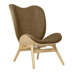 Umage A Conversation Piece loungestol, høj - Oak / Sugar Brown