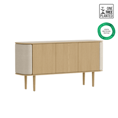 Umage Treasures 3-dørs skab - Oak / fluted door