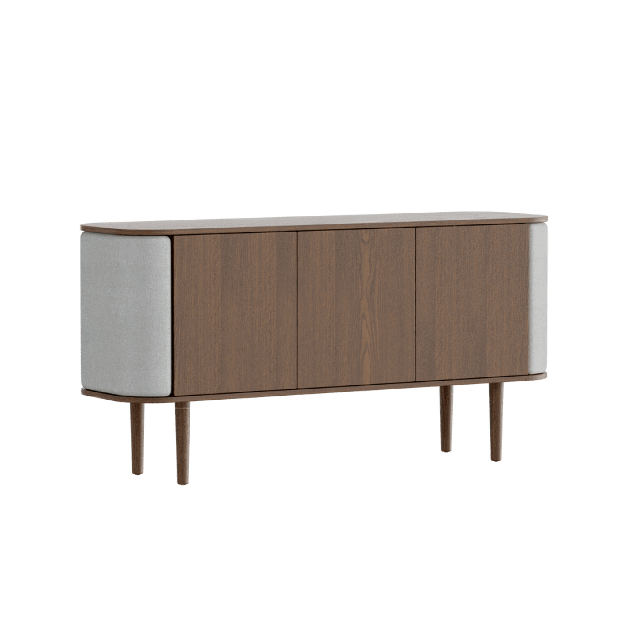 Umage Treasures 3-dørs skab - Dark Oak / Sterling