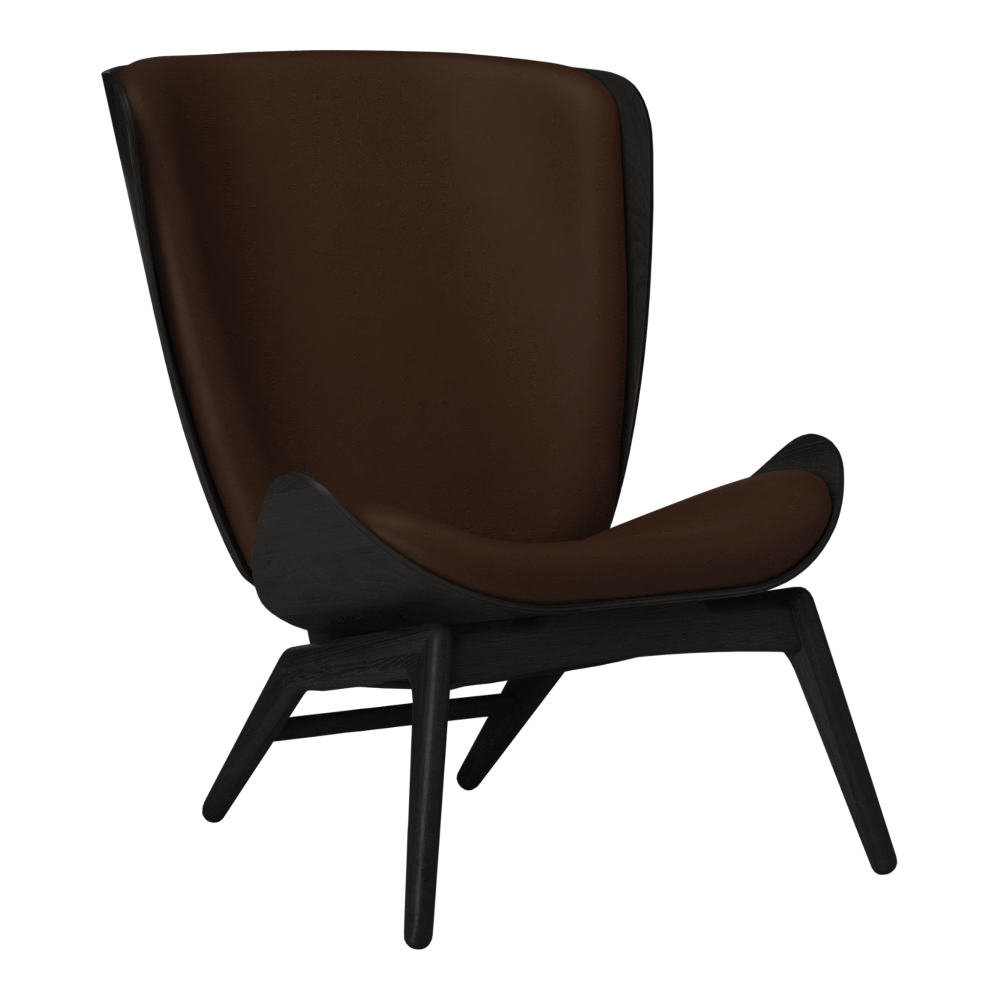 Umage The Reader lænestol - Black Oak / Brown