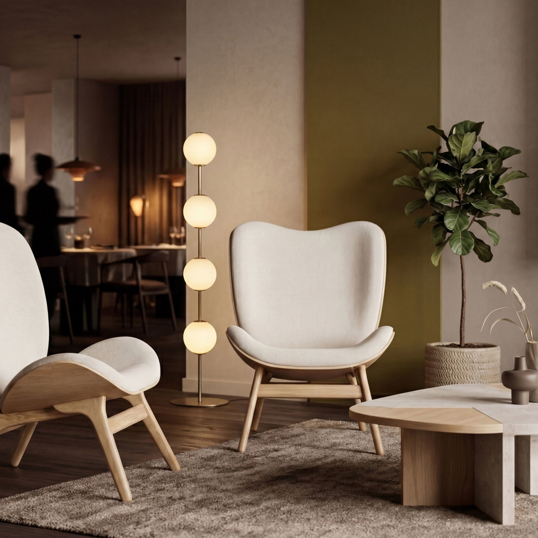Umage A Conversation Piece loungestol, høj - billede 14