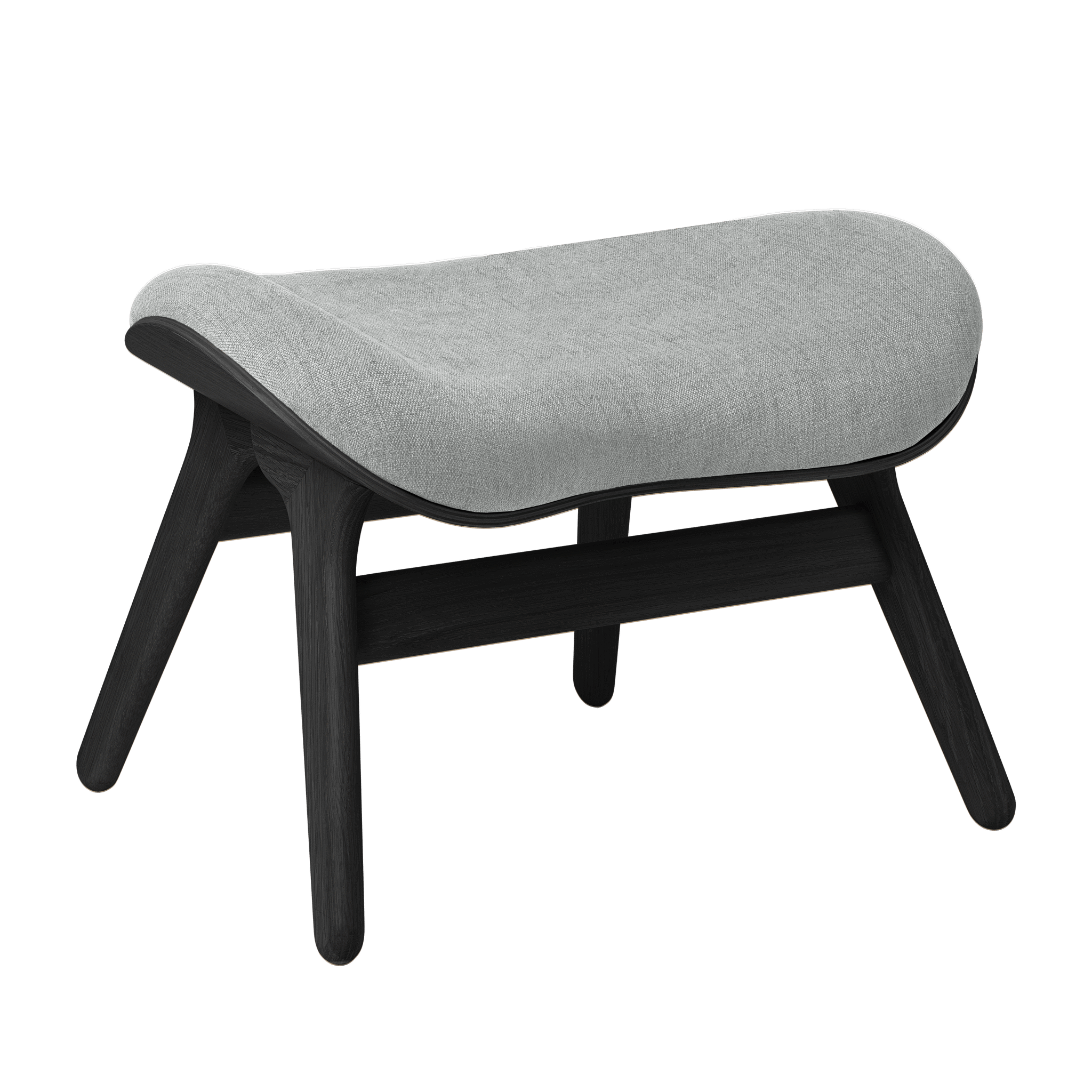 Umage A Conversation Piece ottoman - Black Oak / Sterling