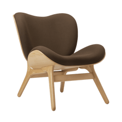 Umage A Conversation Piece loungestol, lav - Oak / Mocca