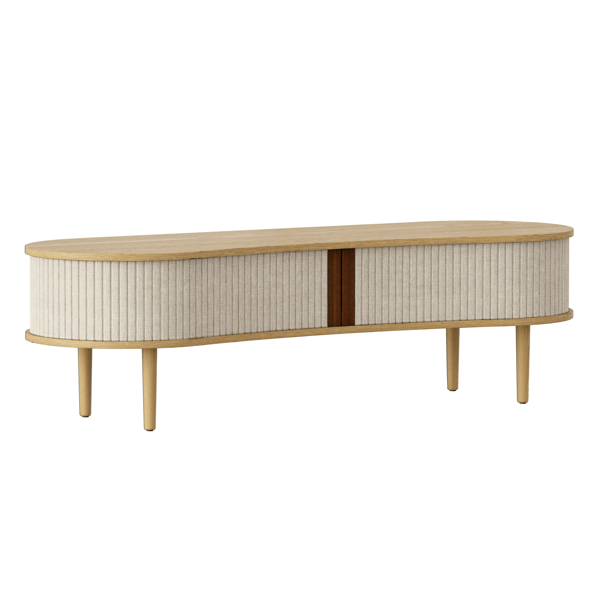 Umage Audacious TV bænk - Oak / White Sands