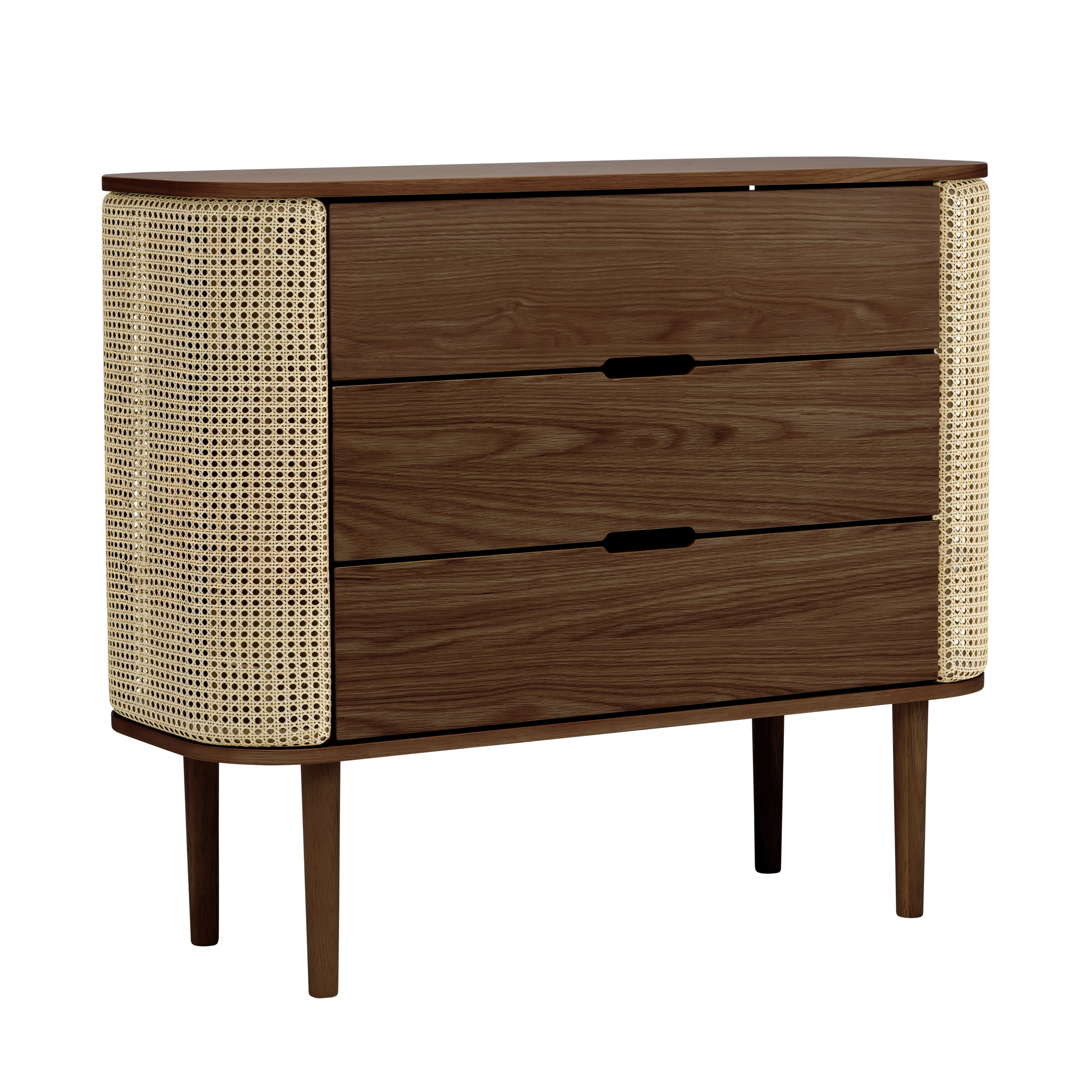 Umage Treasures kommode - Dark Oak / Venetian Cane