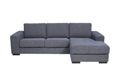 Malmø sofa 2 pers. med chaiselong - Stor