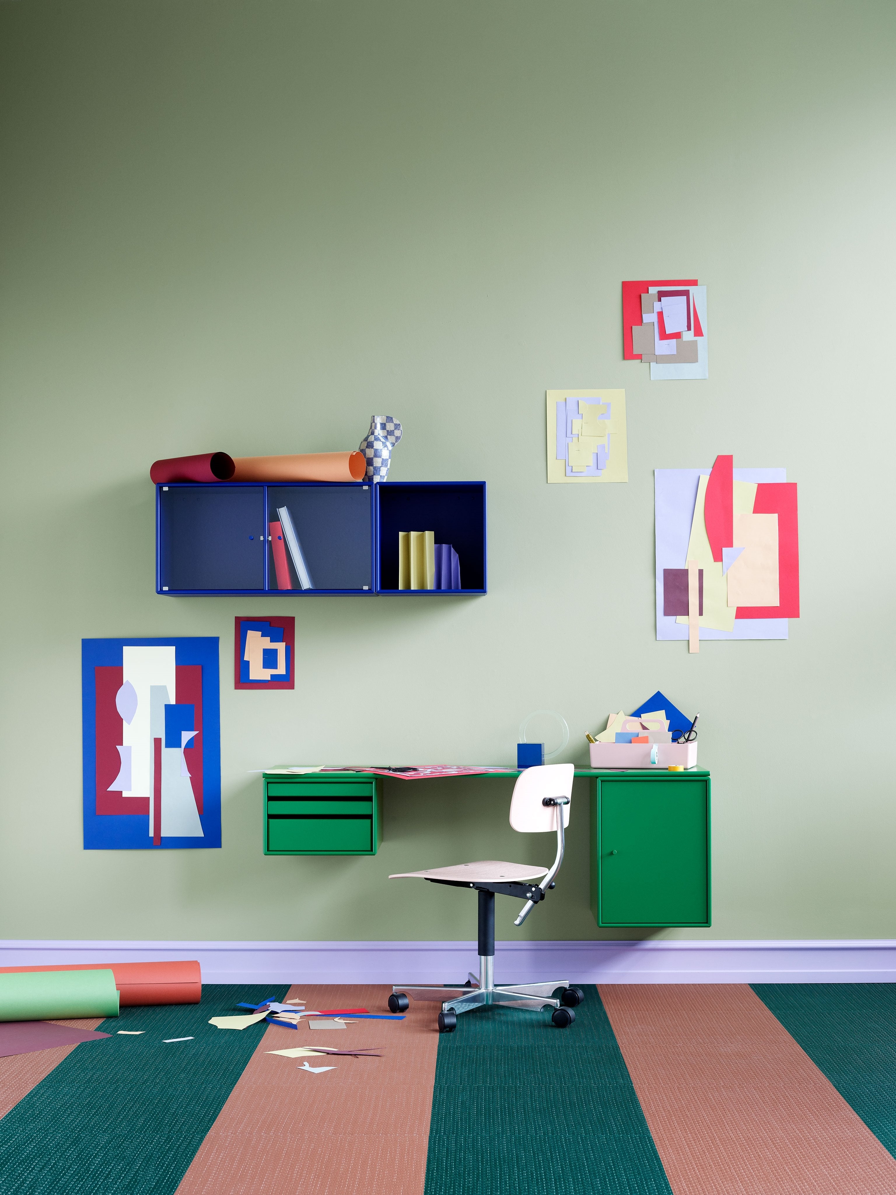 Montana WORKSHOP skrivebord – miljøbillede