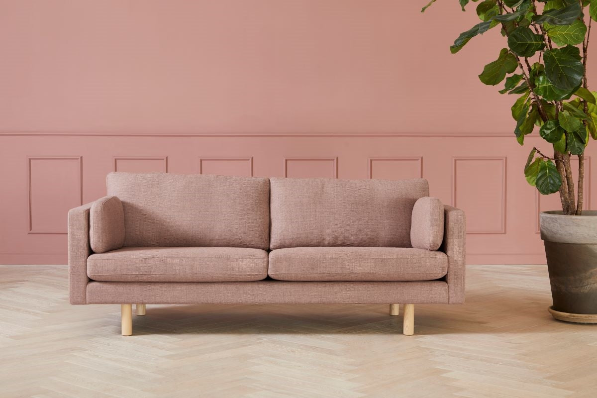 Nielaus Handy 3 pers. sofa – Focus Royal rosa – billede 1